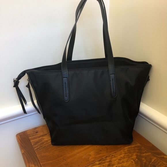 Botkier Bond Black Nylon and Leather Tote - Picture 2 of 6